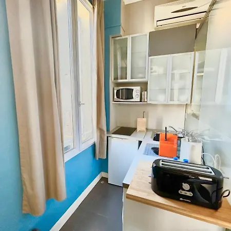 Appartamento Riviera - Grimaldi Promenade Des - Espace Victor Hugo - Charm&quiet Superior Studio Ac - Few Minutes Beach&place Masséna *
